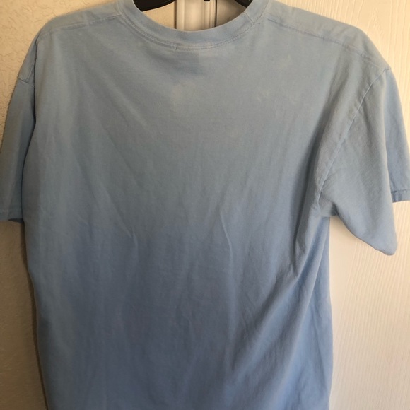 Hung like a five year old tee. Light blue joke tee. If you get it you get it - Picture 2 of 4